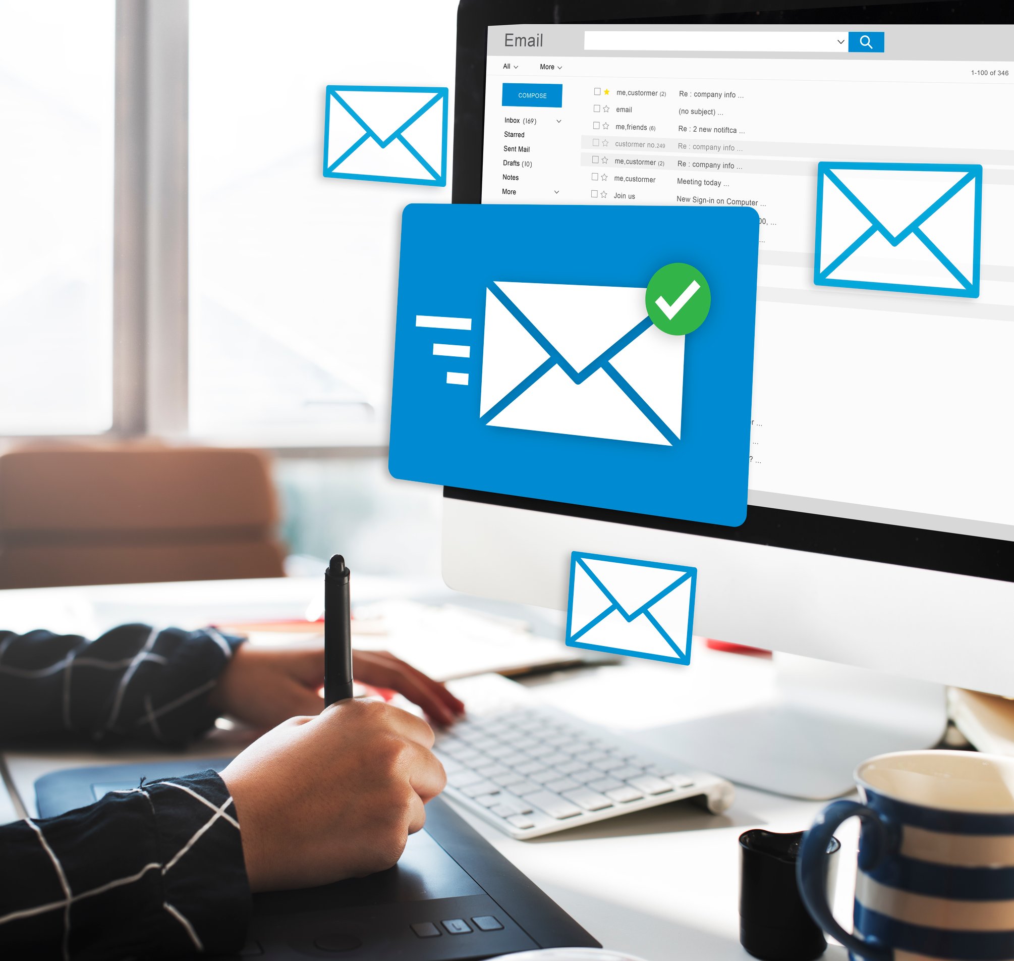 message-online-chat-social-text-concept